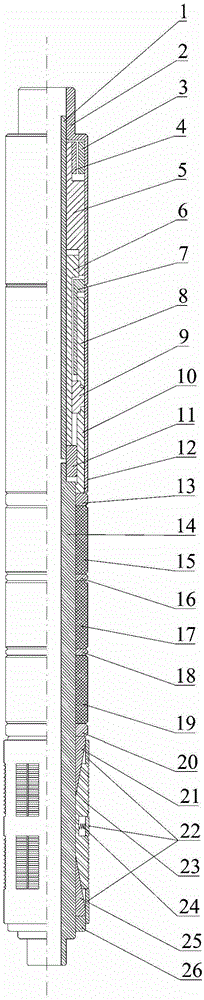 Downhole electric control compression type packer