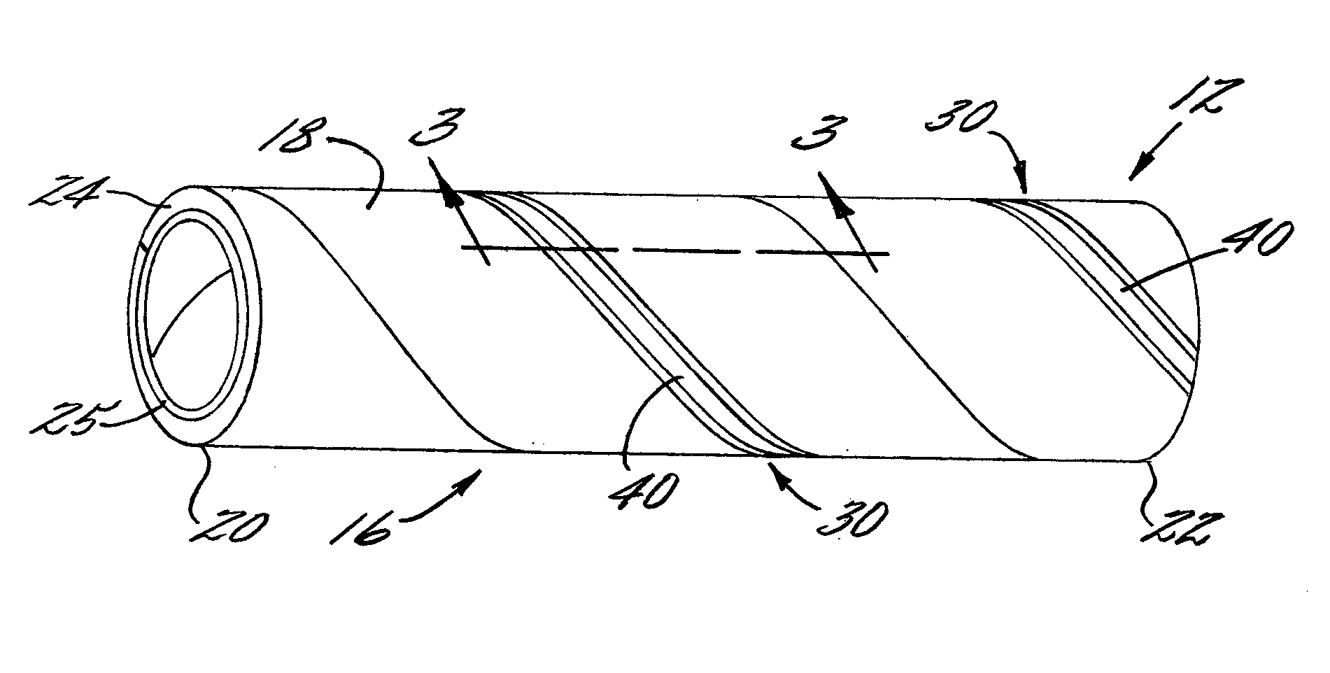 Textile carrier having identification feature and method for manufacturing the same