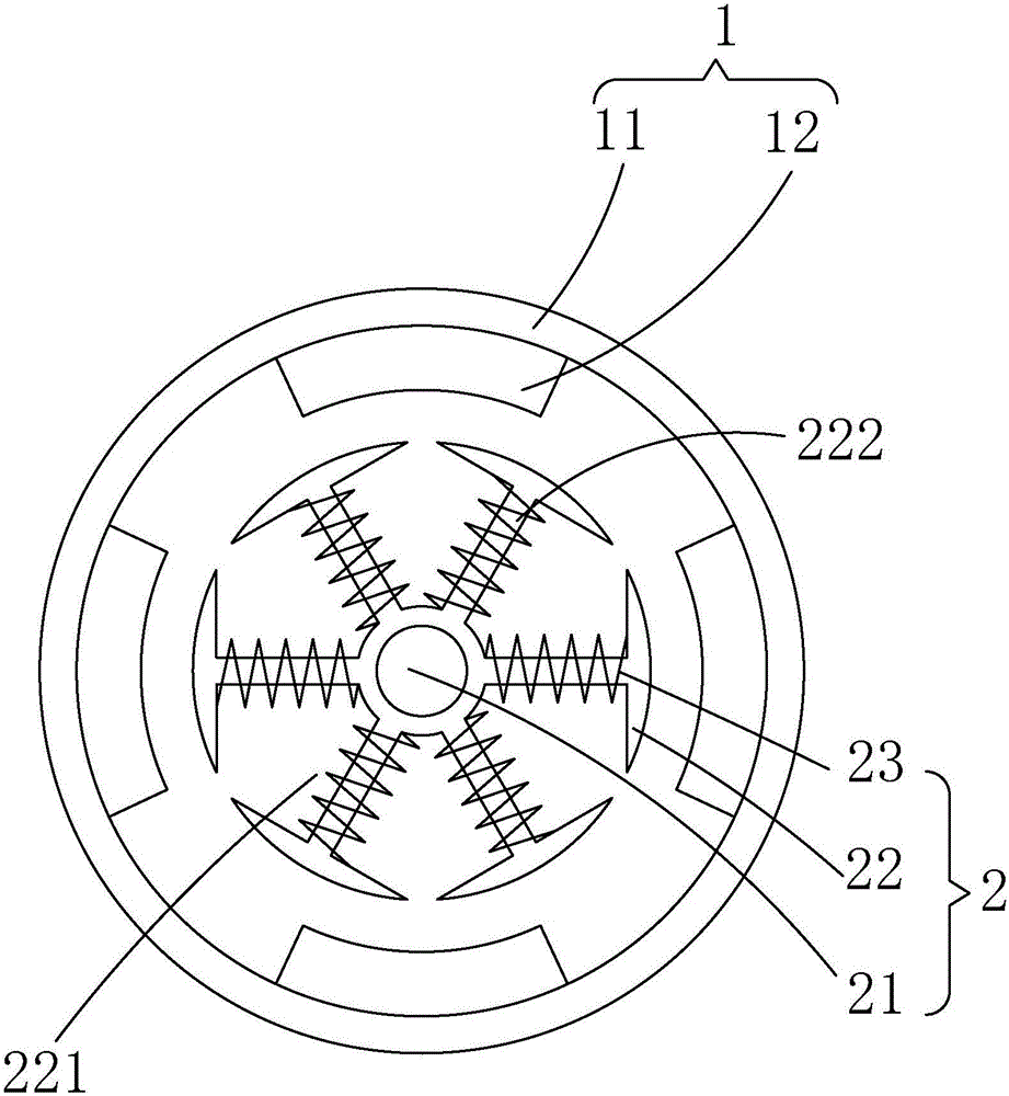 DC motor and electric tail gate driver