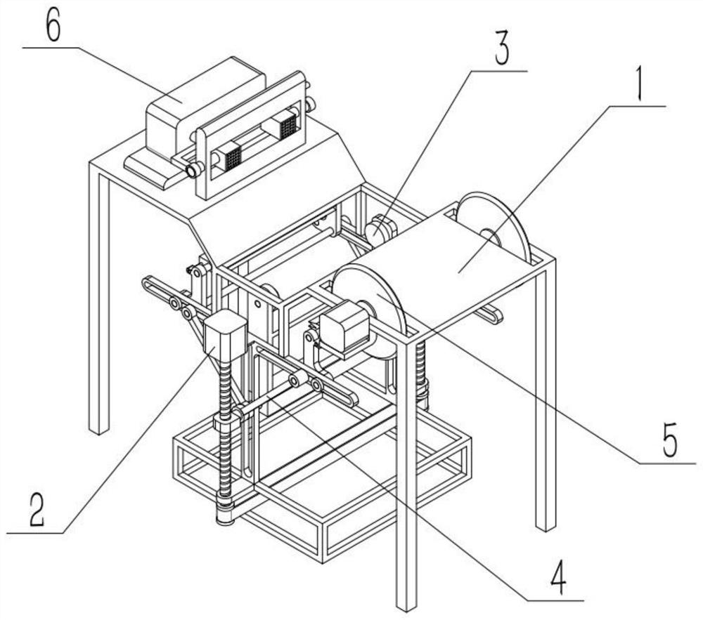 Wood machining device for cutting into circles