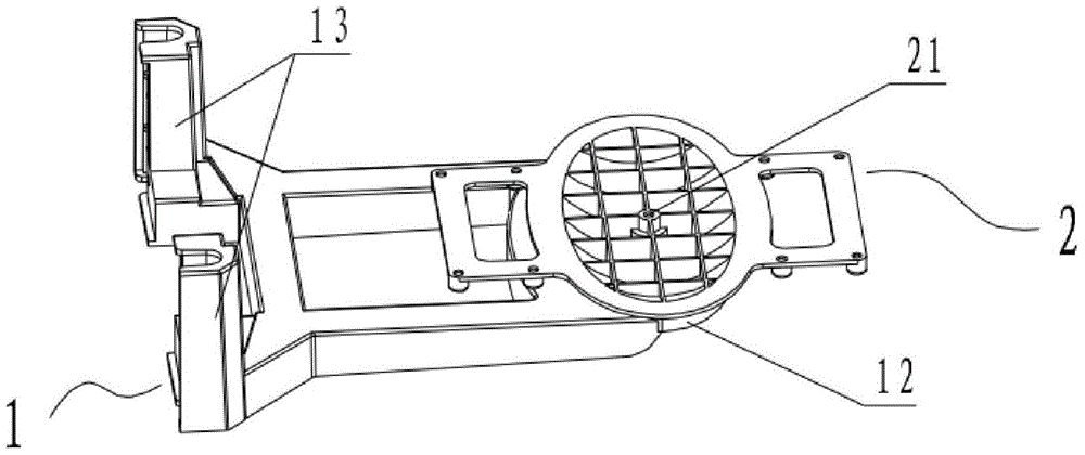 One-step working platform limit adjustment device