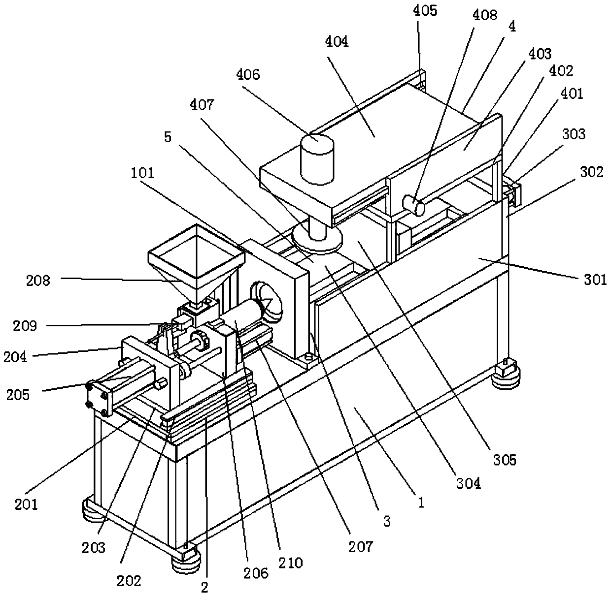 Water-drainage anti-skidding plastic tray and production process thereof