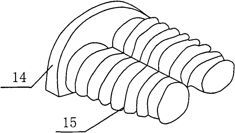 Obstacle clearing and back discharging healthy cell regenerator