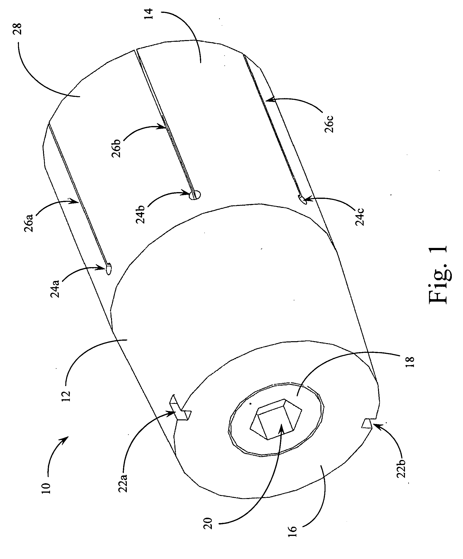 Expandable subtabar implant