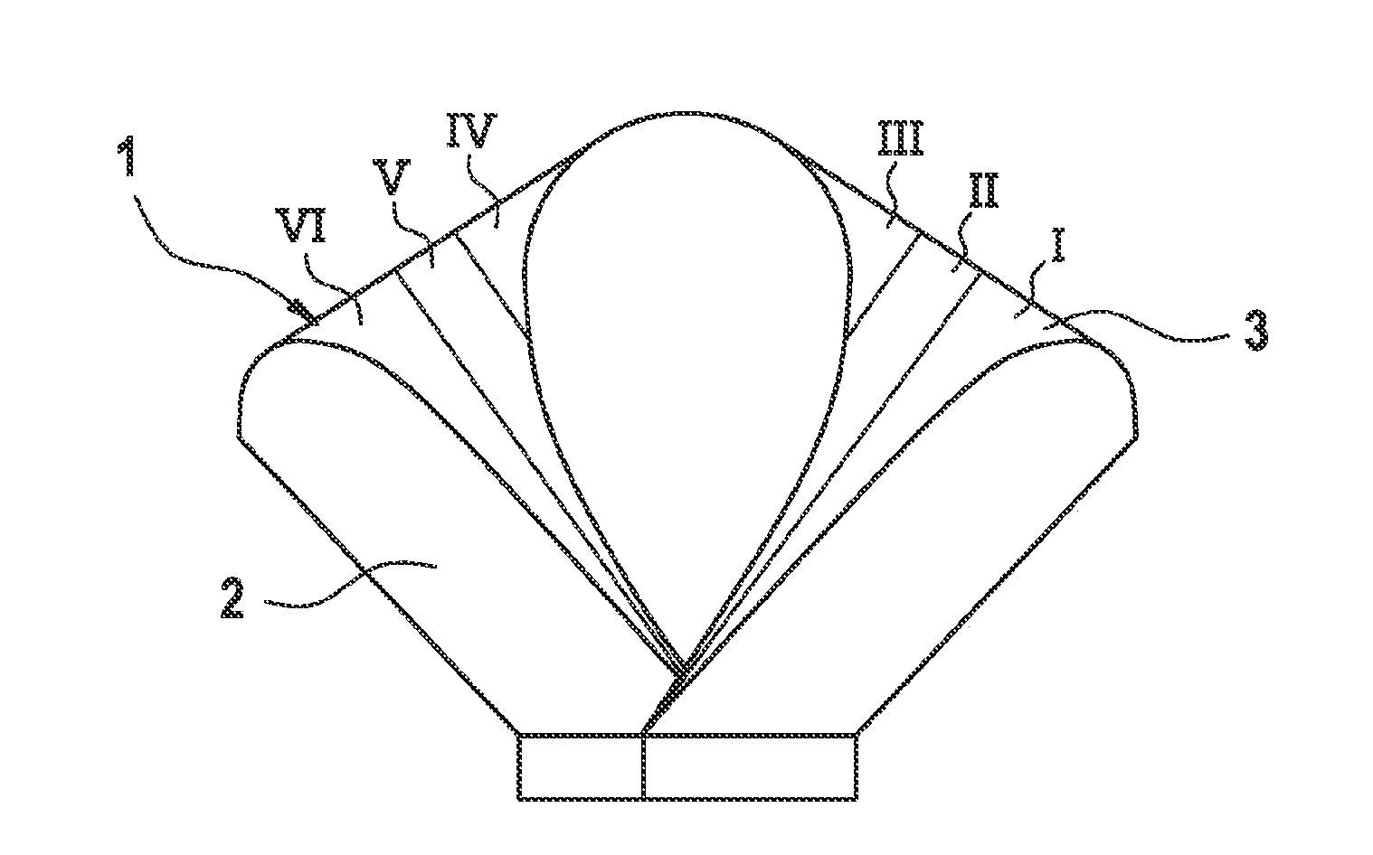 Forming shoulder of a tubular bag packaging machine