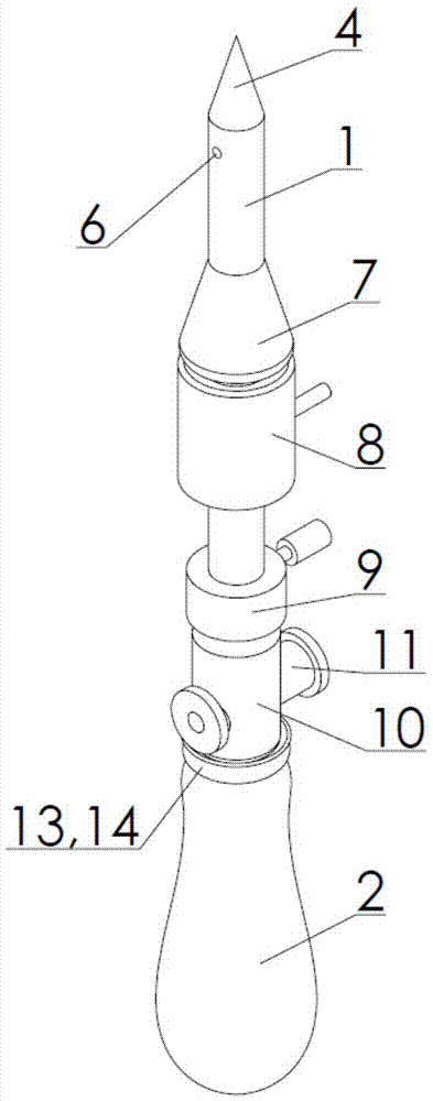 Continuous pressure device for tree injection and transfusion