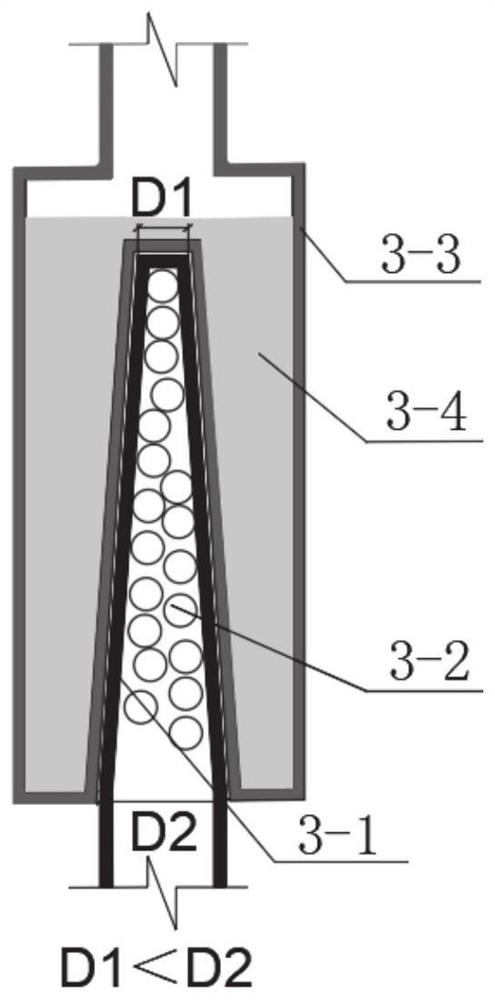 Plug-in type road ice and snow melting heat pipe and construction method thereof