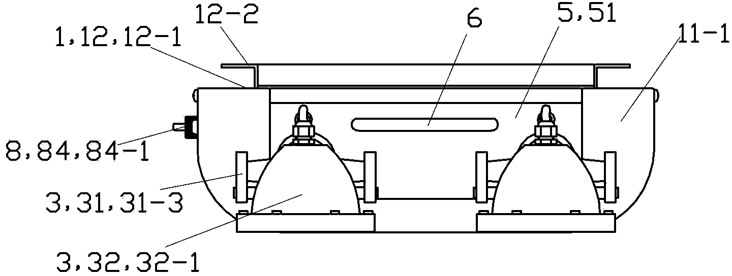 Intelligent emergency lamp for nuclear environment