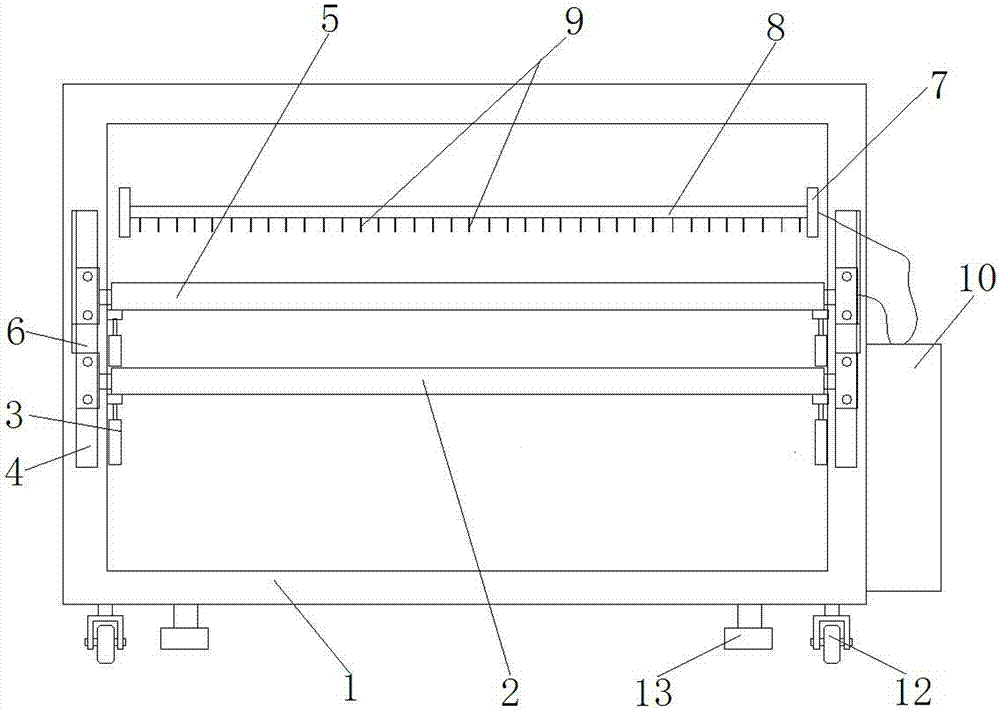 Non-woven fabric static electret equipment