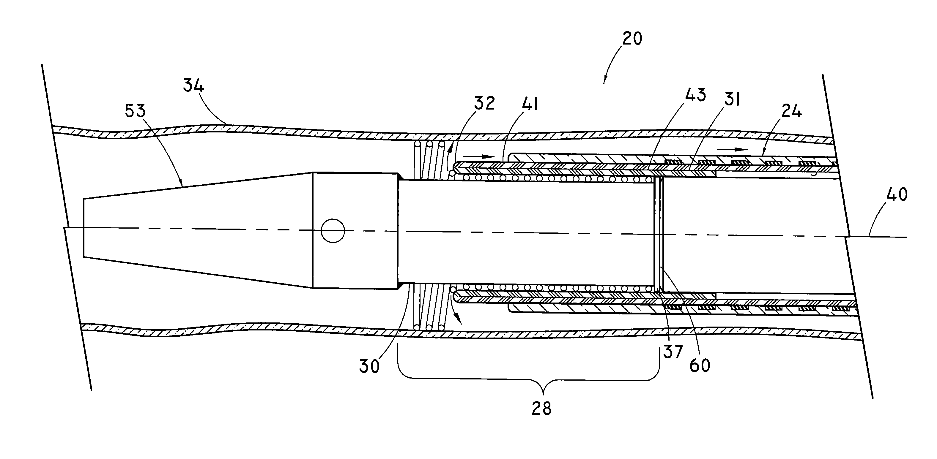 Everting deployment system and handle