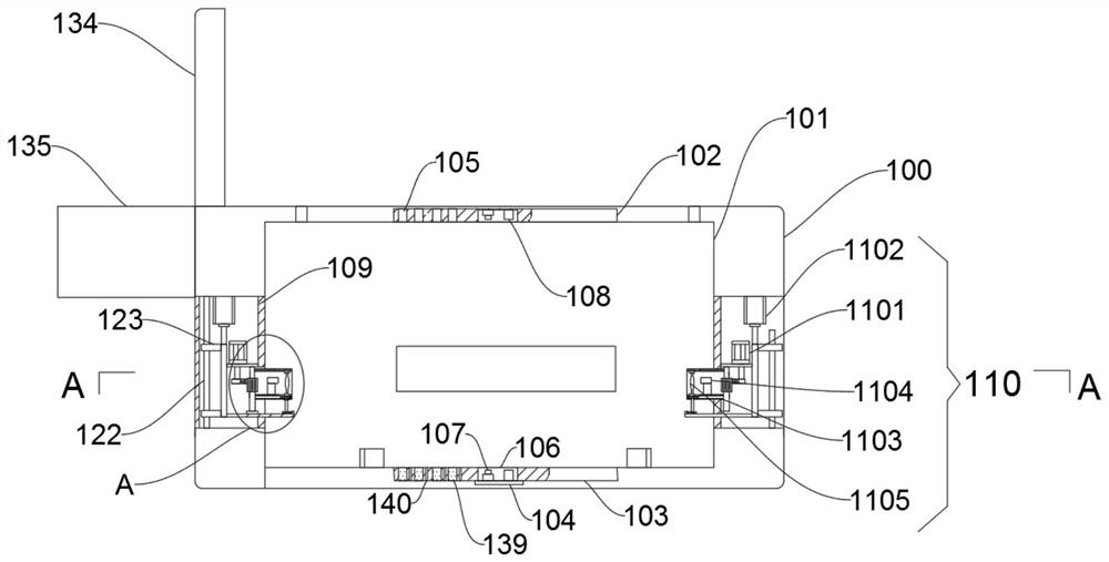 Automatic classifying and stacking device for stationery case production