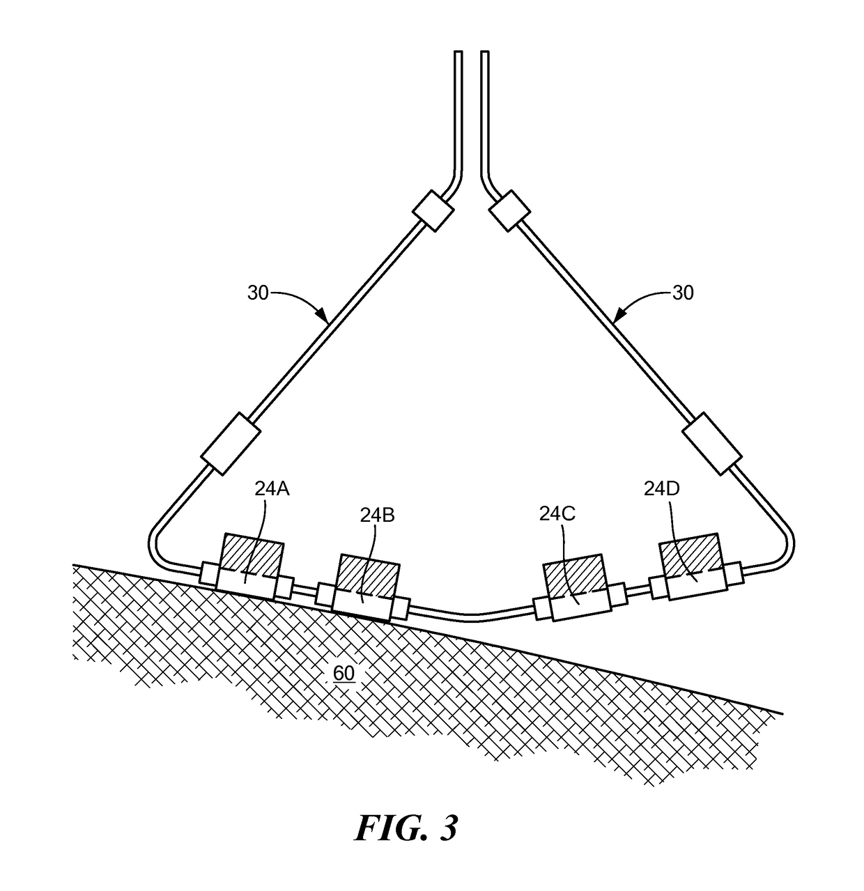 Tissue contact sensing with a multi electrode ablation catheter