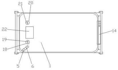 Automatic air supply filter transfer protection device for infected newborn