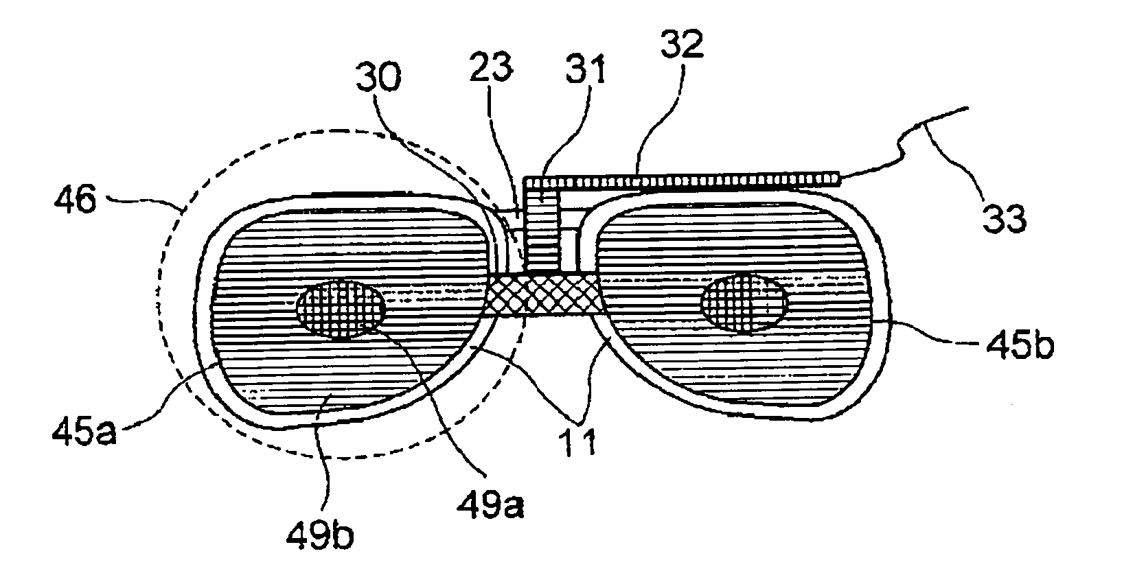 Liquid crystal shutter glasses