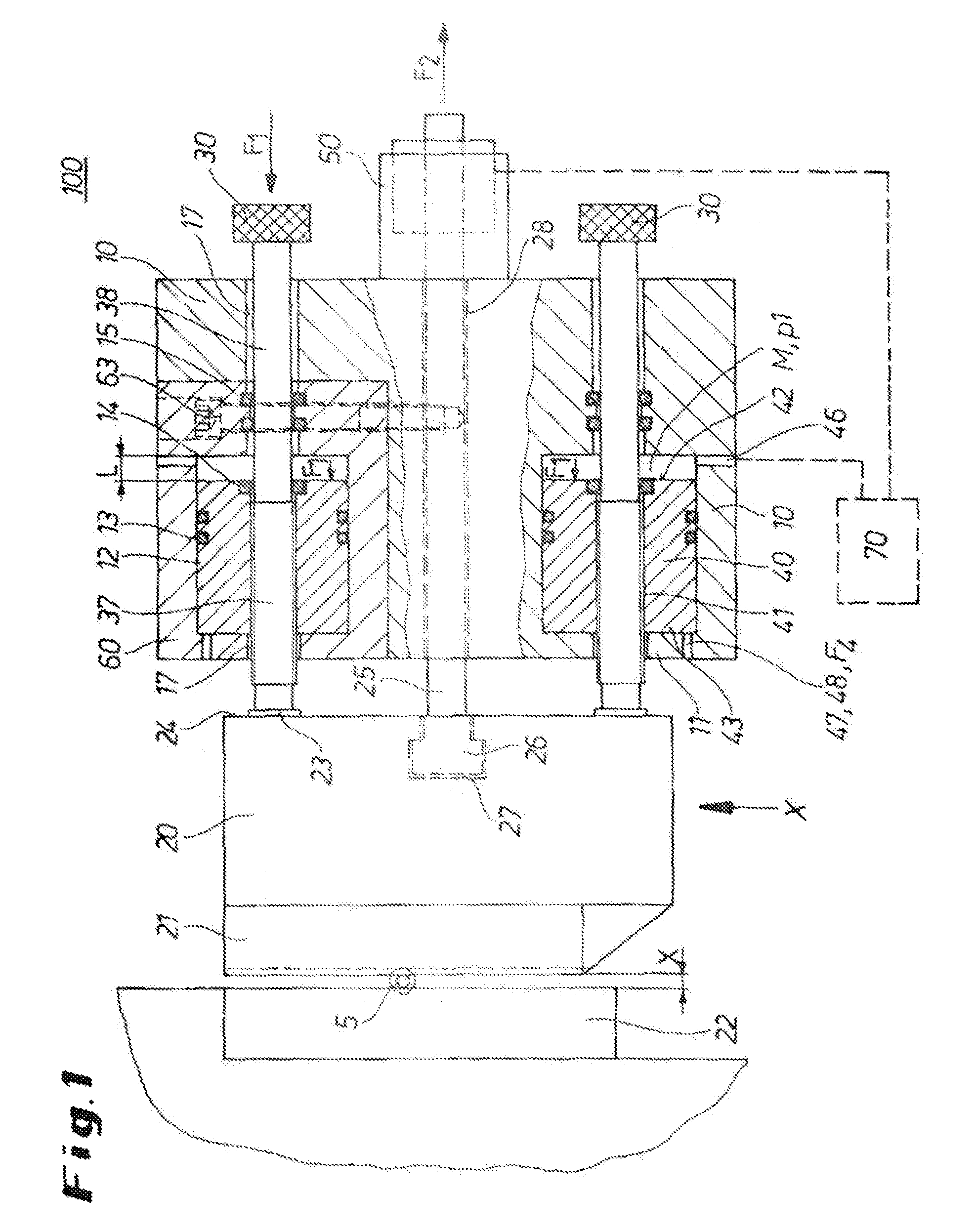 Method of and apparatus for positioning a tool