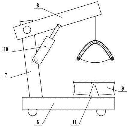 Medical care turn over mechanism and bathing device based on same