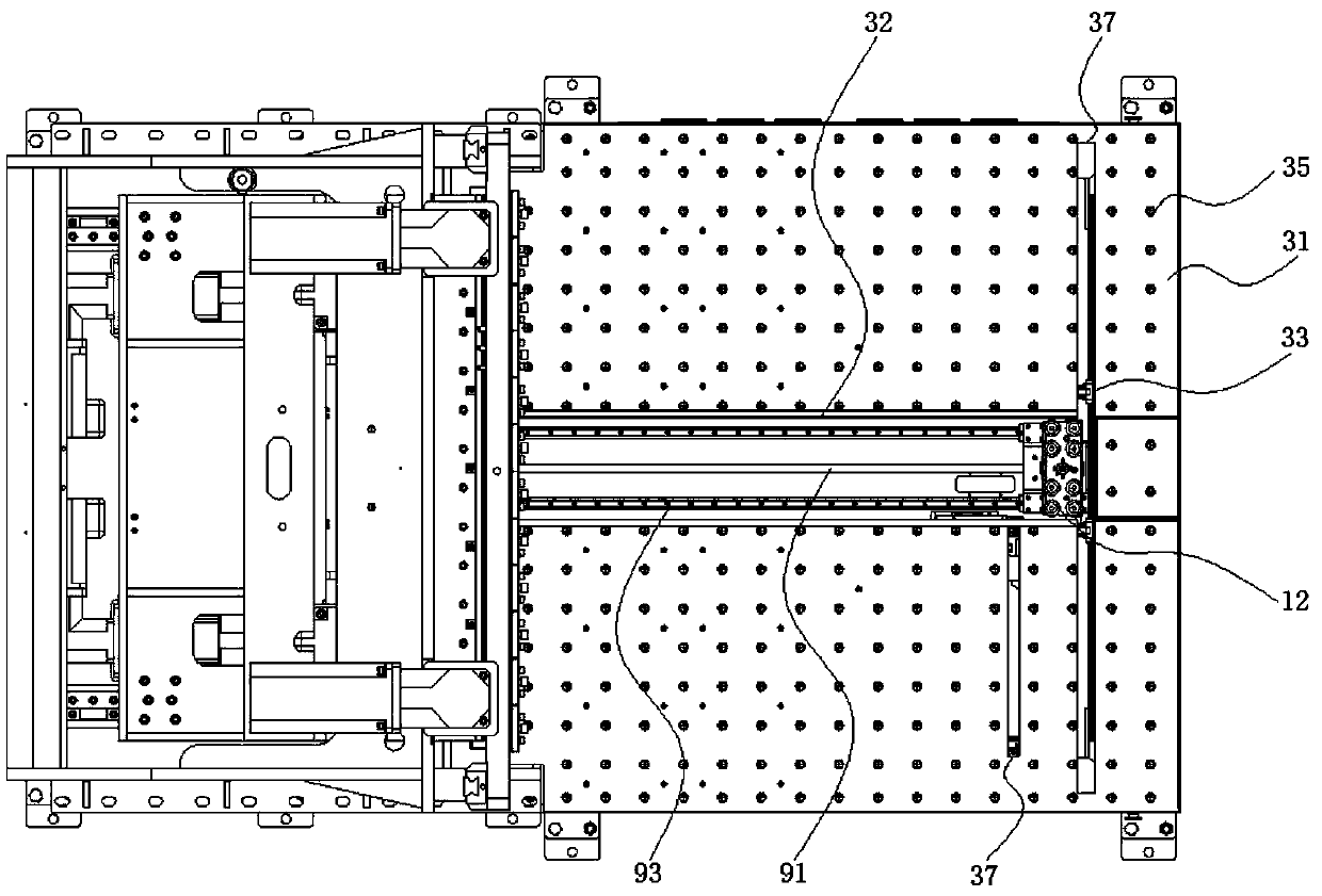 Multi-shaft drive bending machine and bending method thereof