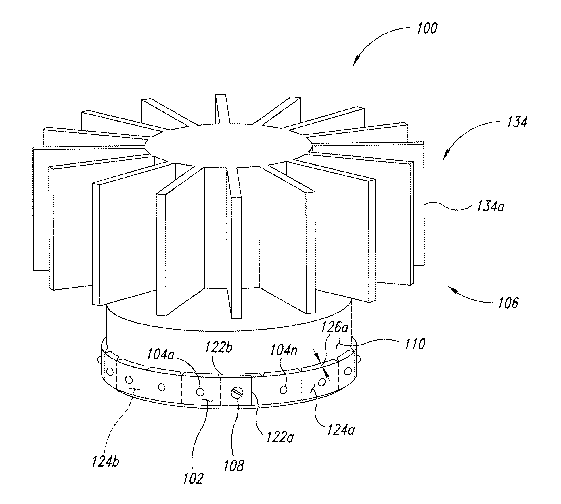 Solid state lighting device and method employing heat exchanger thermally coupled circuit board