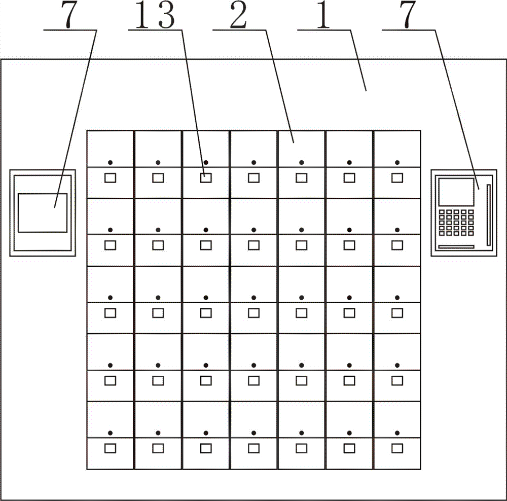 A self-service vending device