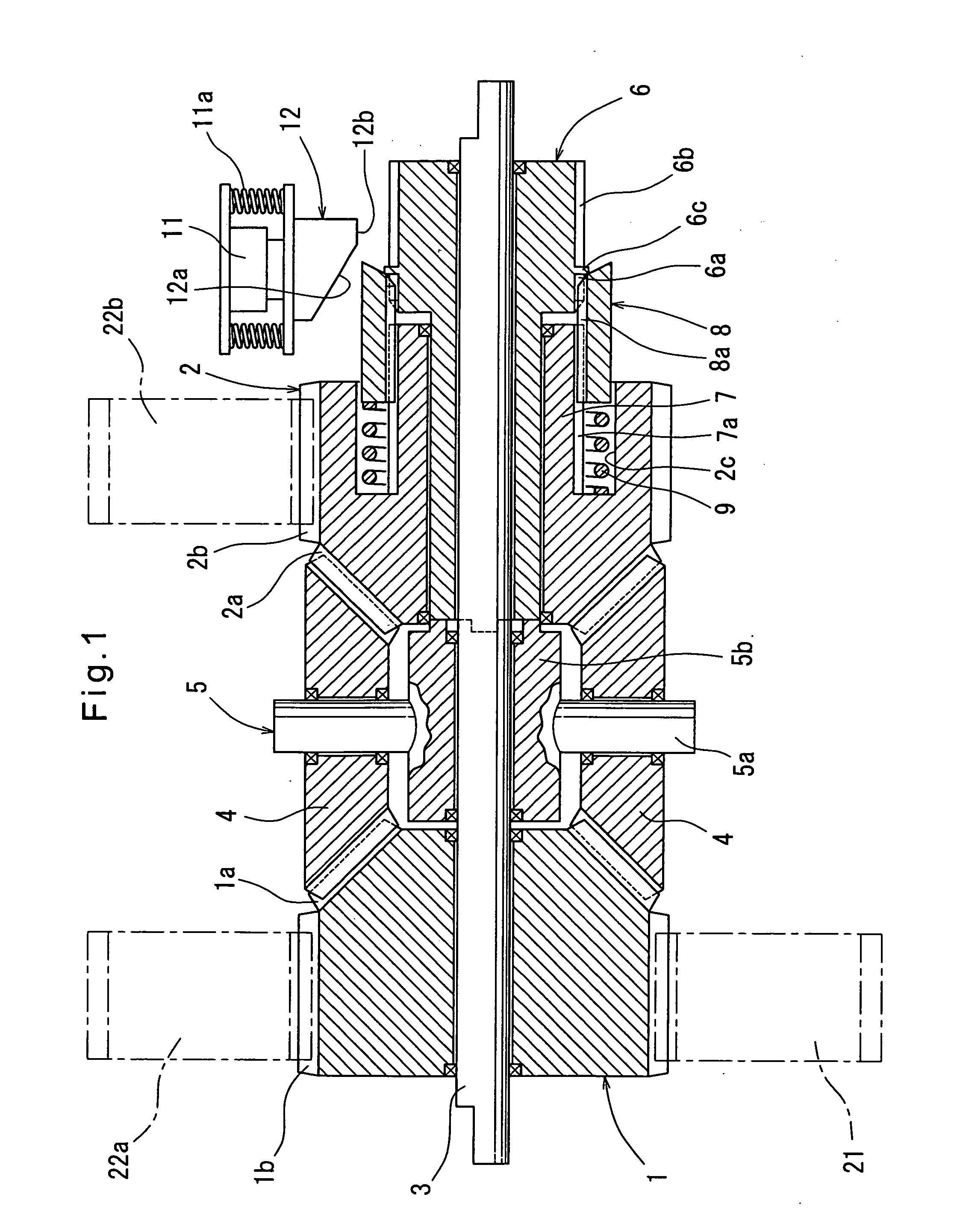 Reversible transmission mechanism