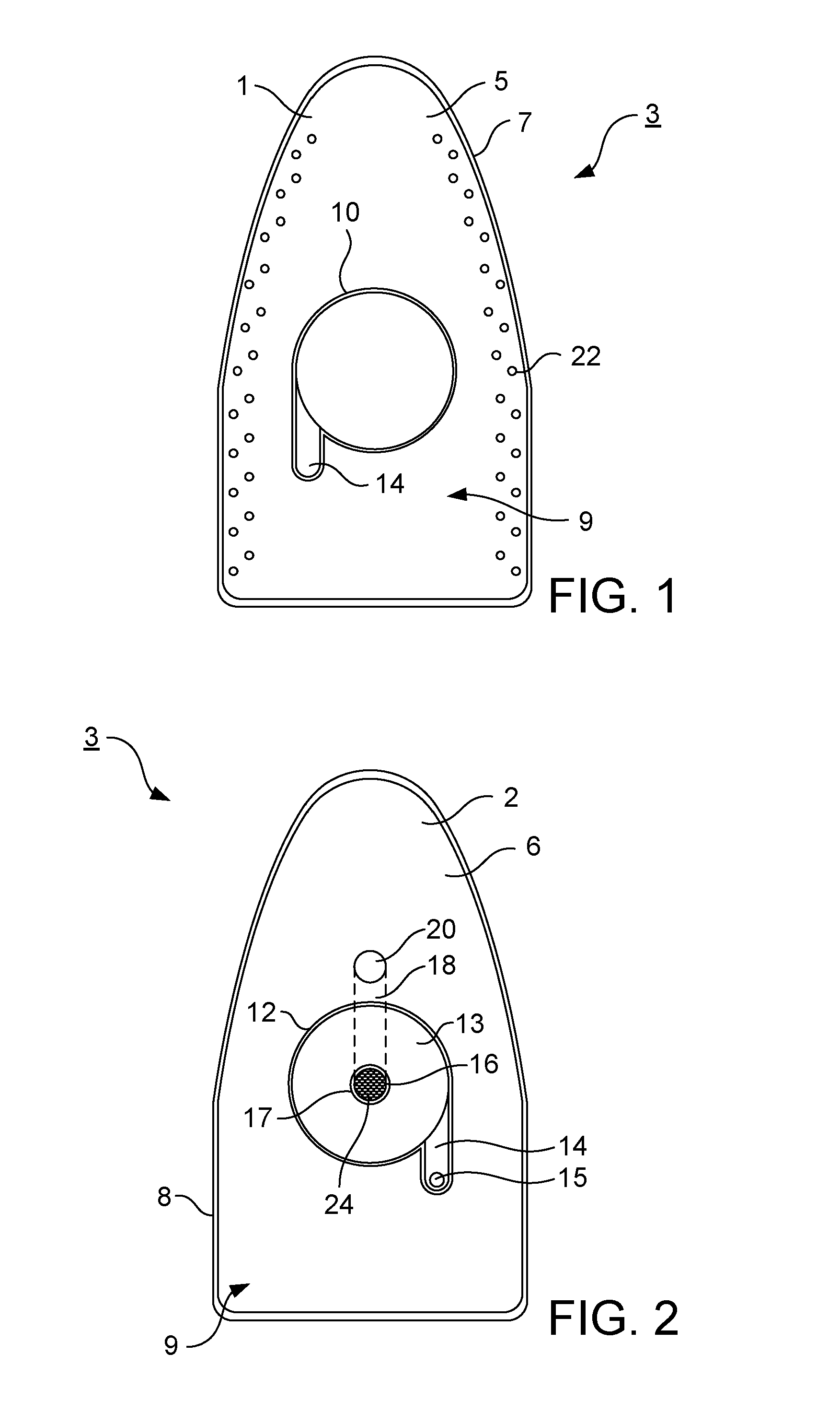 Steam generator iron