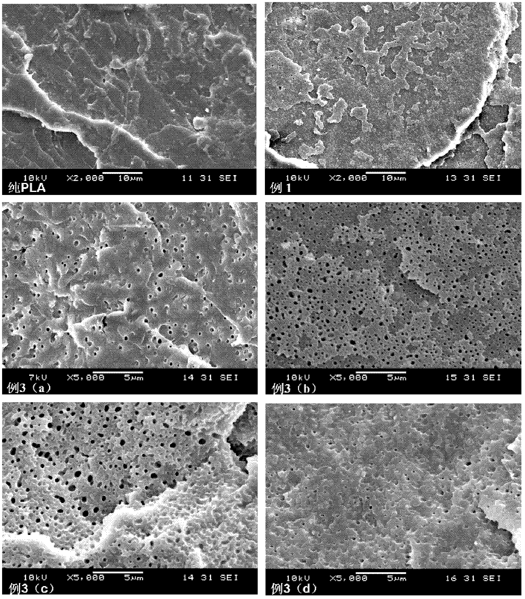 Polylactic acid and poly(3-hydroxybutyrate-co-4-hydroxybutyrate) nano modified composite