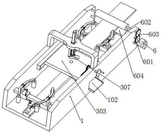 Machining equipment for air conditioner metal plate underframe