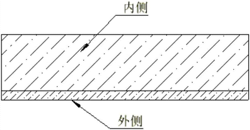 Foldable and recyclable express package box and manufacturing method thereof