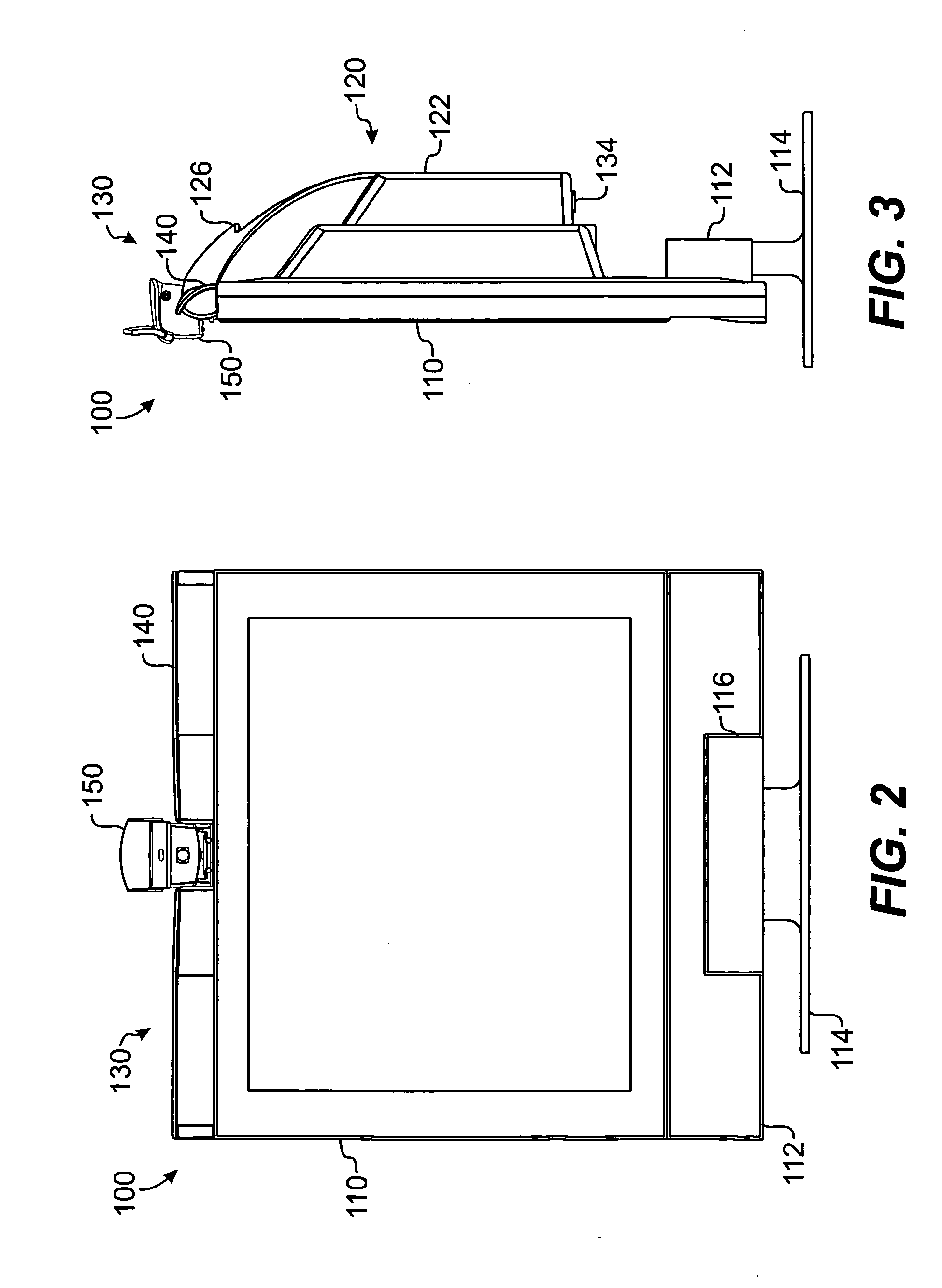 Integrated desktop videoconferencing system