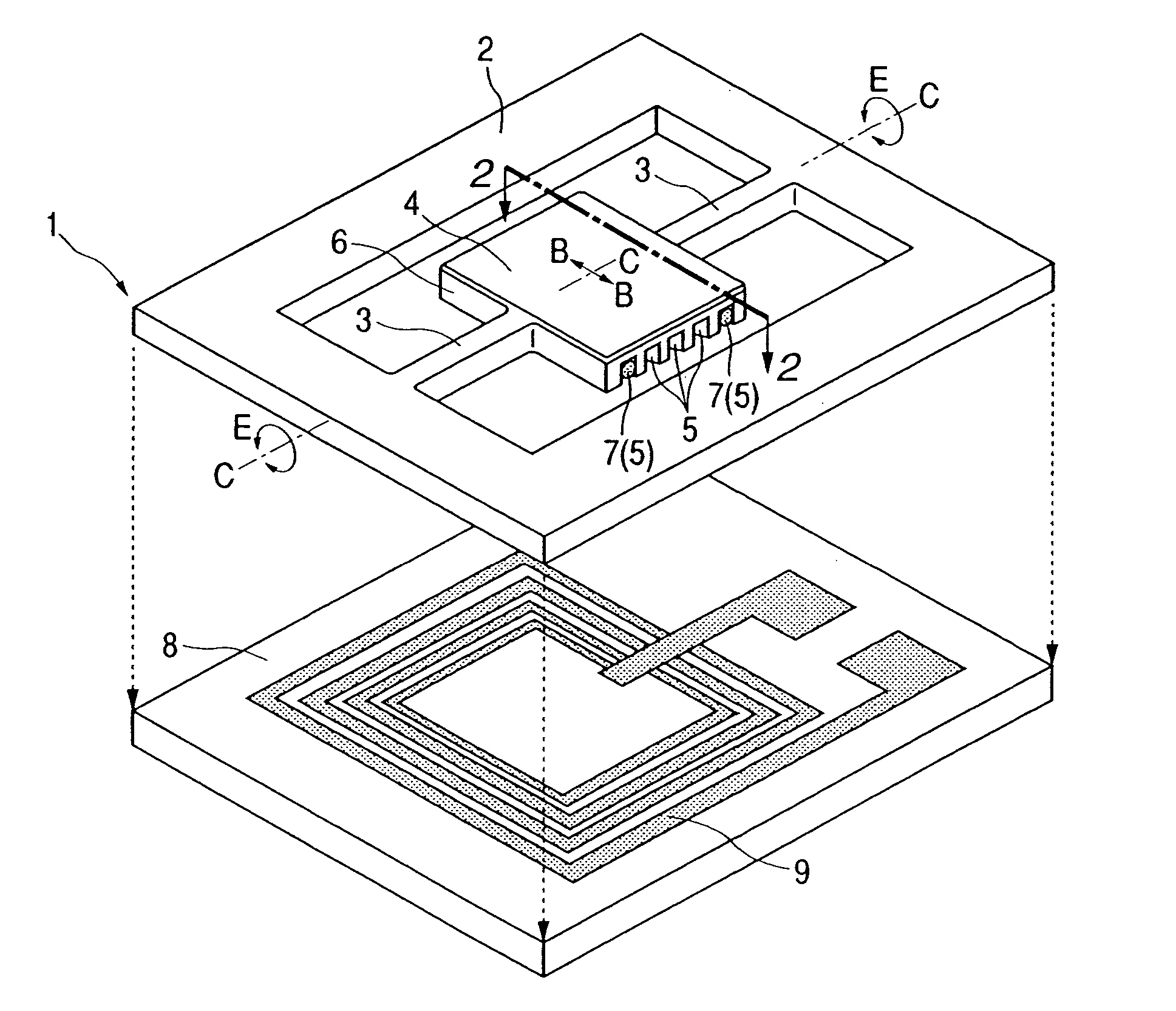 Optical deflector and method of producing same