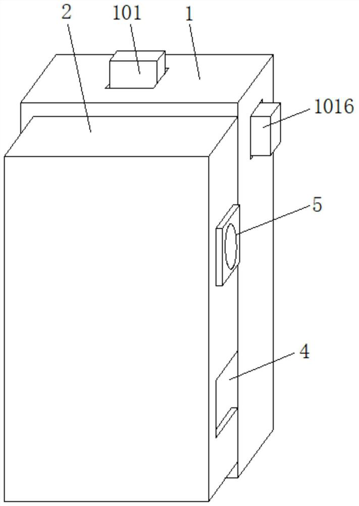 Intelligent door lock with external protection structure and intelligent safety door