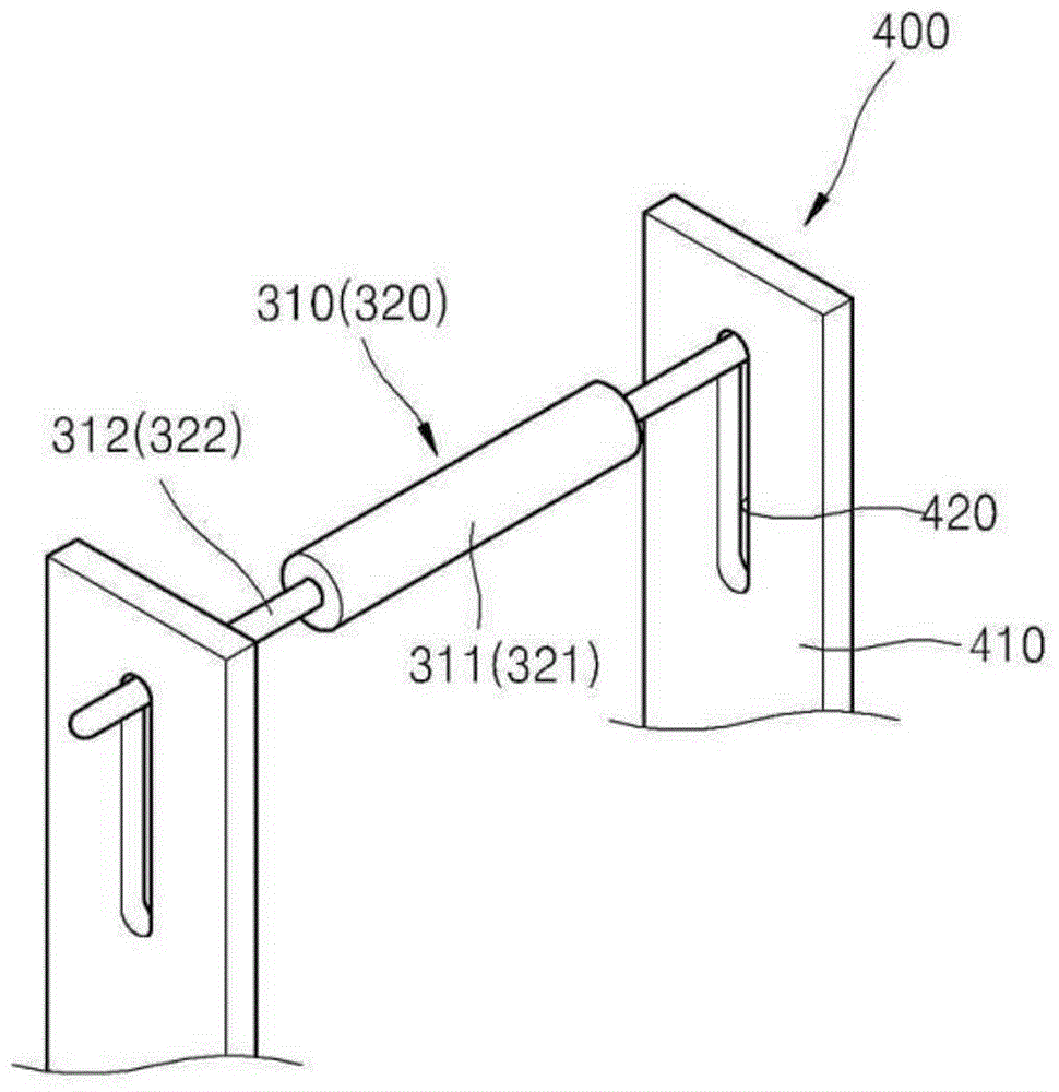 Scribing device and scribing method