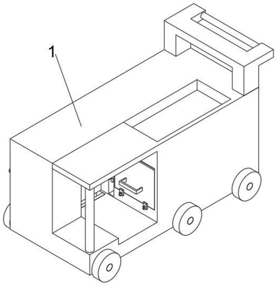 Building construction steel bar cut-off machine with multi-angle position cutting function