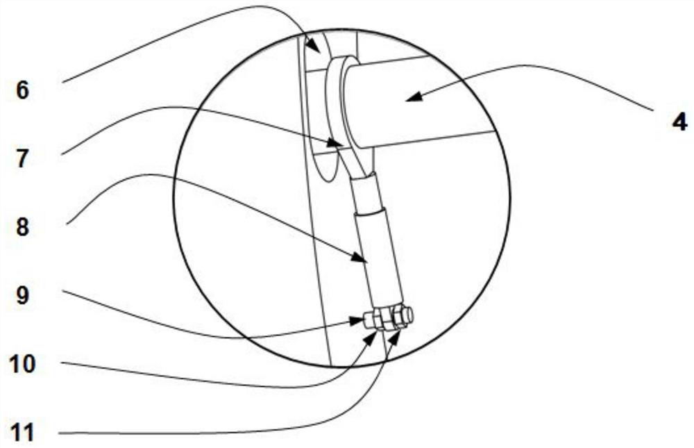 A hydraulic cylinder arrangement control mechanism for shield machine