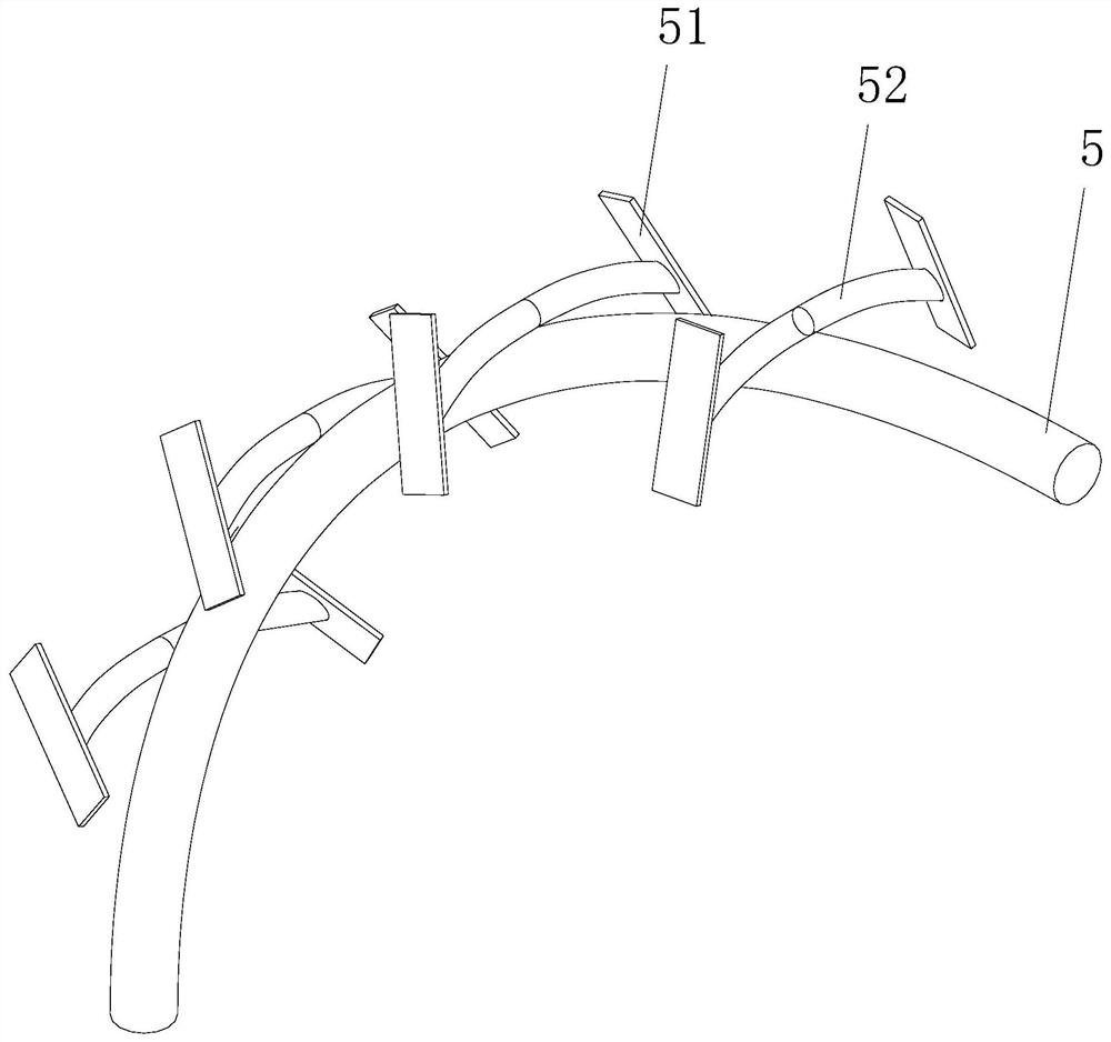 Paint raw material stirring and mixing device