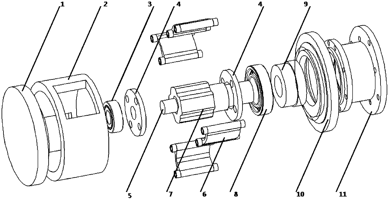 Track type movable blade stepless variable frequency pump