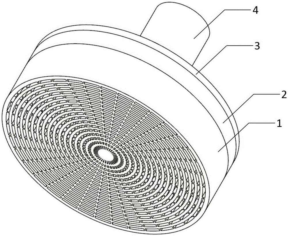 Metal bond-containing arachnoid plane diamond grinding wheel and 3D printing production process thereof