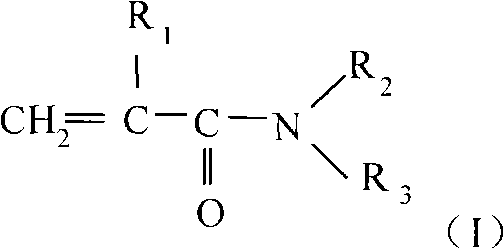 Cation acrylamide copolymer water-in-water emulsion and its preparation method