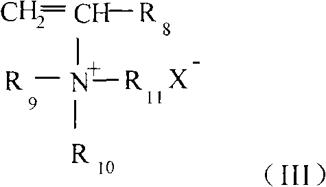 Cation acrylamide copolymer water-in-water emulsion and its preparation method