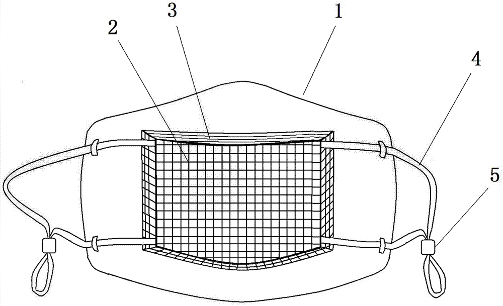 Wet filter cloth mask