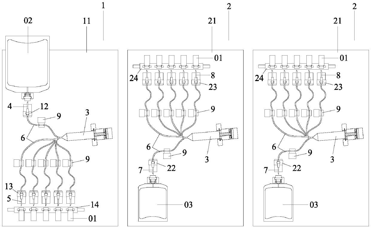 Quick and efficient penicillin bottle medicine dispensing system and method