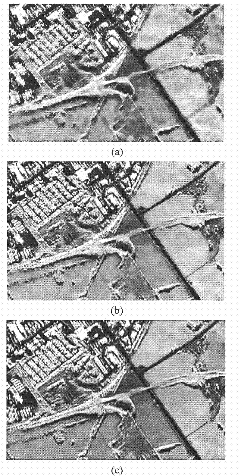 Method for restraining speckles of polarized SAR data based on Bayes non-local mean value