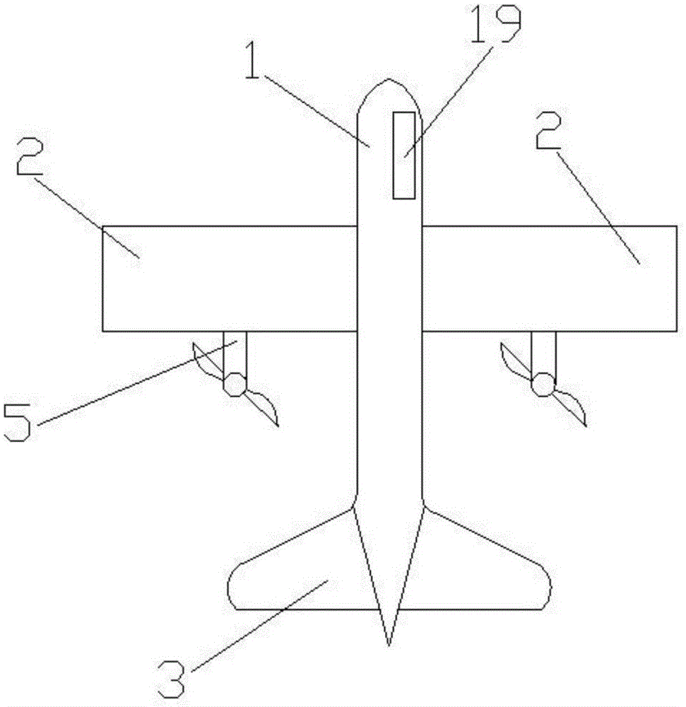 Fixed wing aircraft provided with multiple rotor wings and capable of realizing vertical take-off and landing