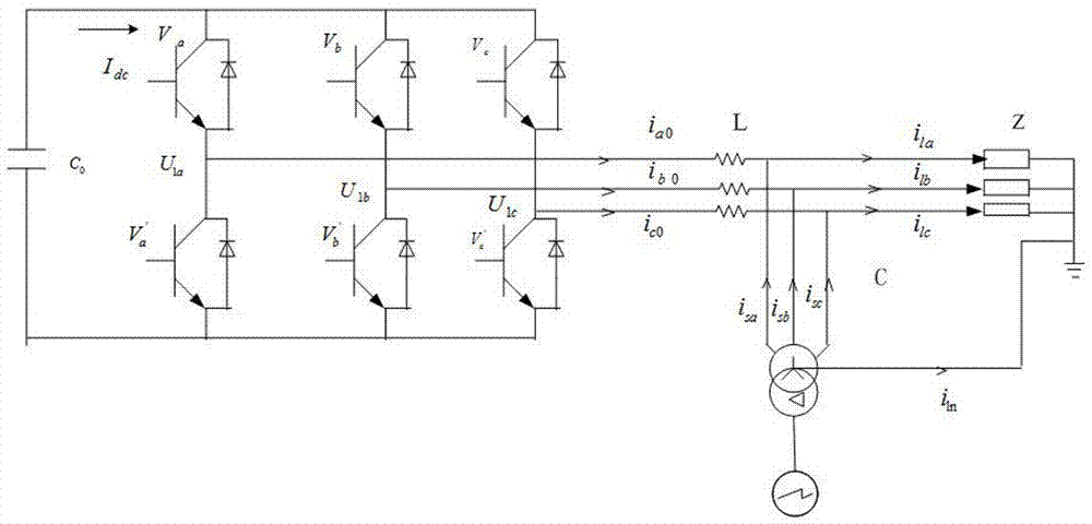 Three-phase unbalance compensation apparatus based on fuzzy PI control