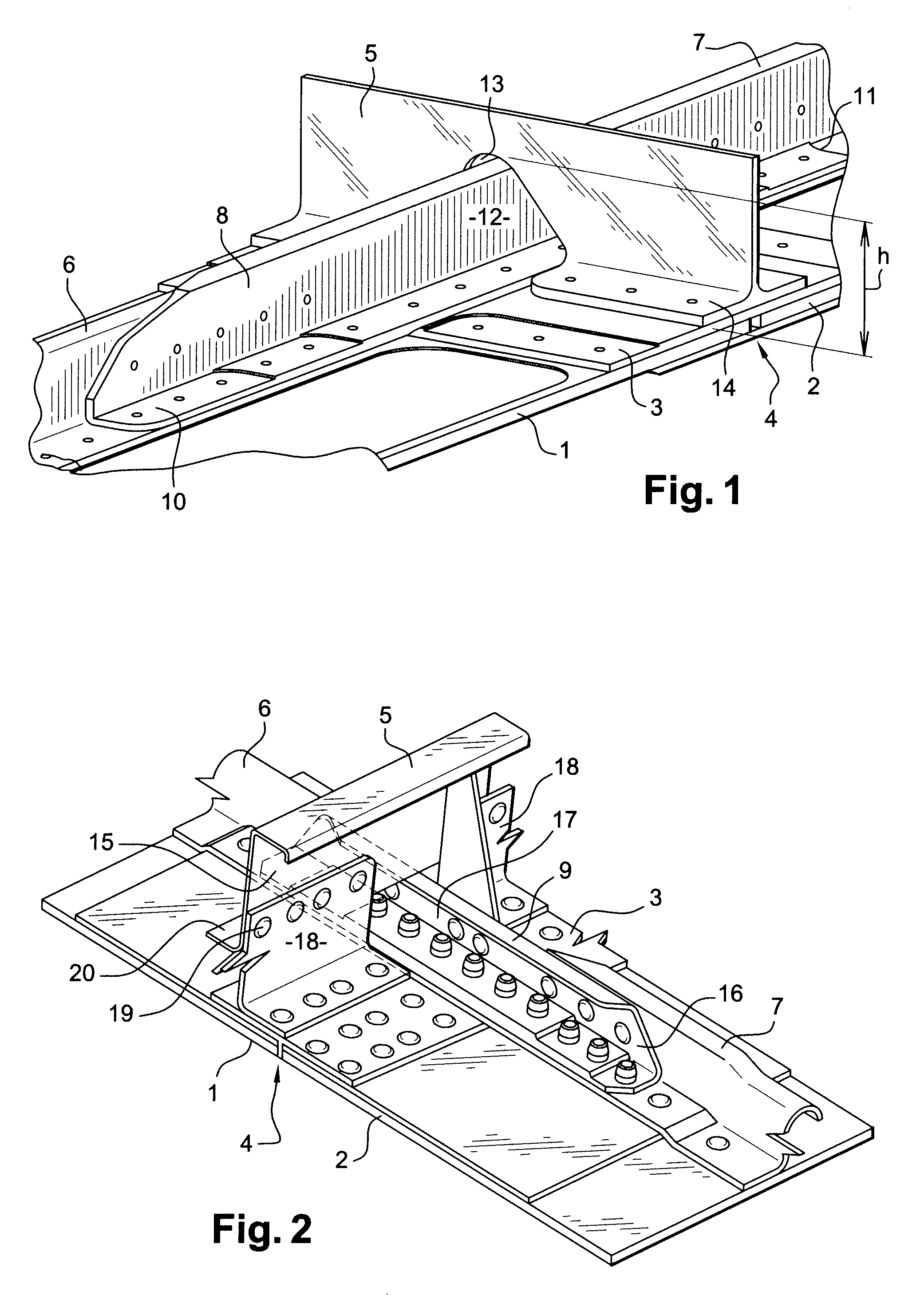 Splice plate for stringers and orbital joining device