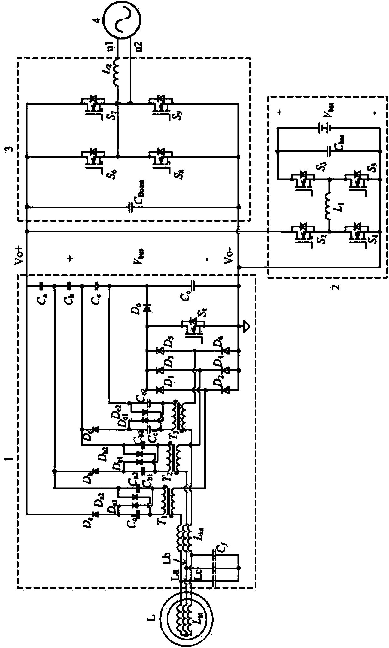 Wind power generation system and energy management control method adapted to the characteristics of small wind farms