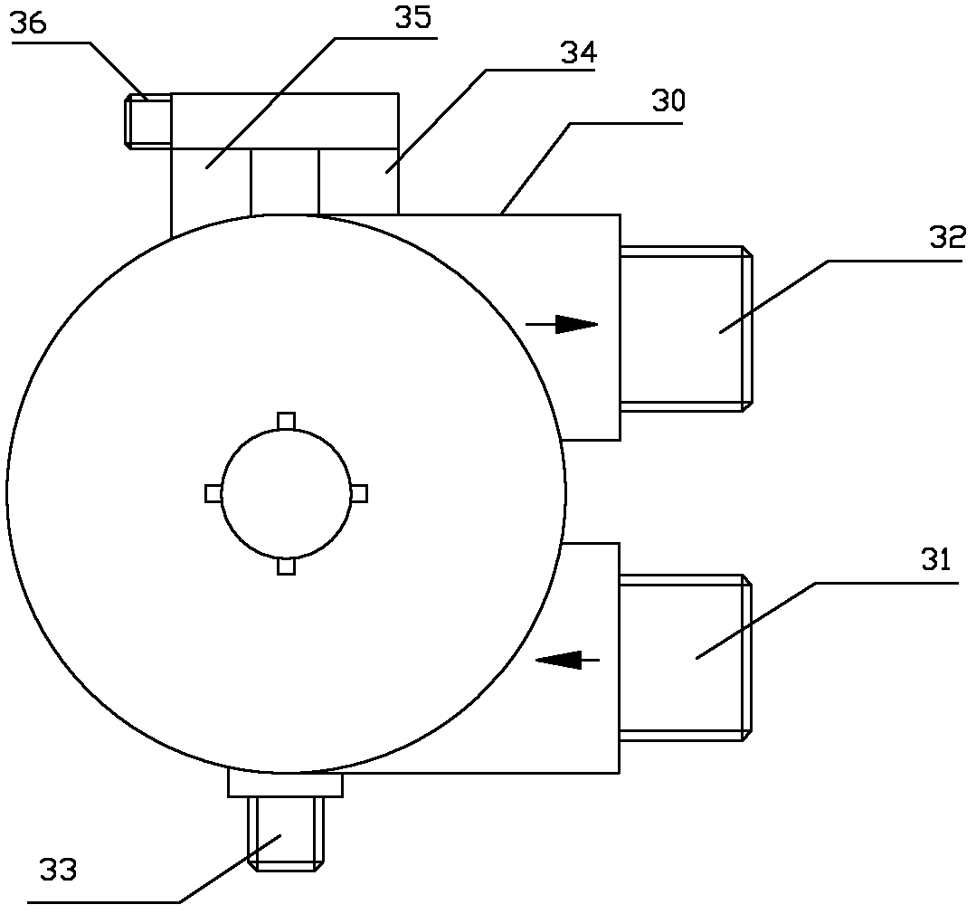 Multifunctional soft water valve for soft water supplement