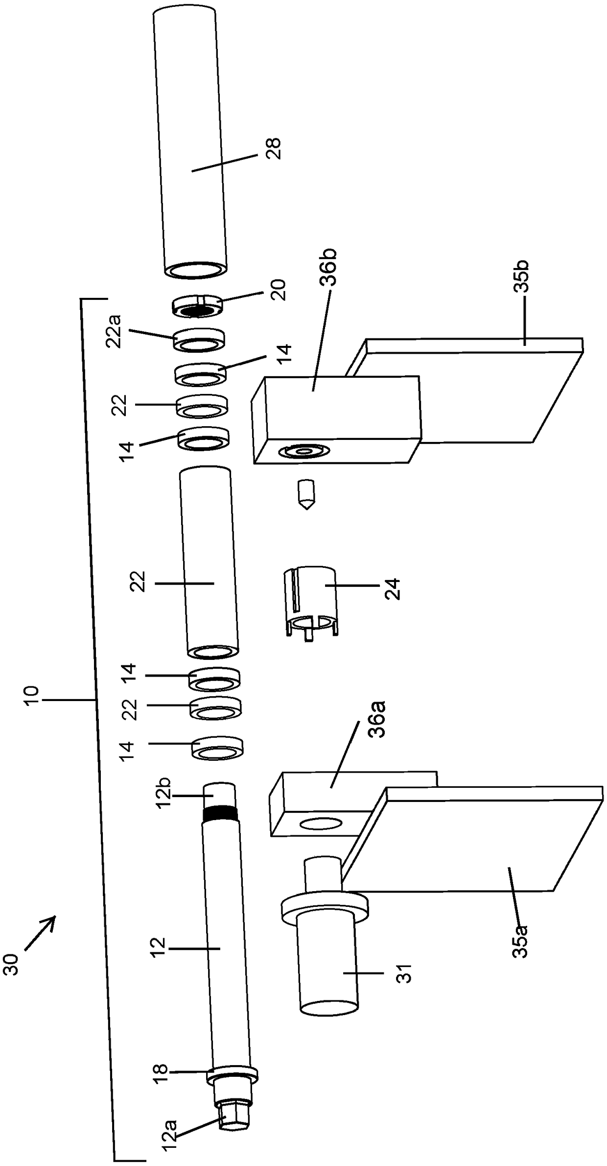 Mandrel of printing equipment, printing cylinder and printing equipment