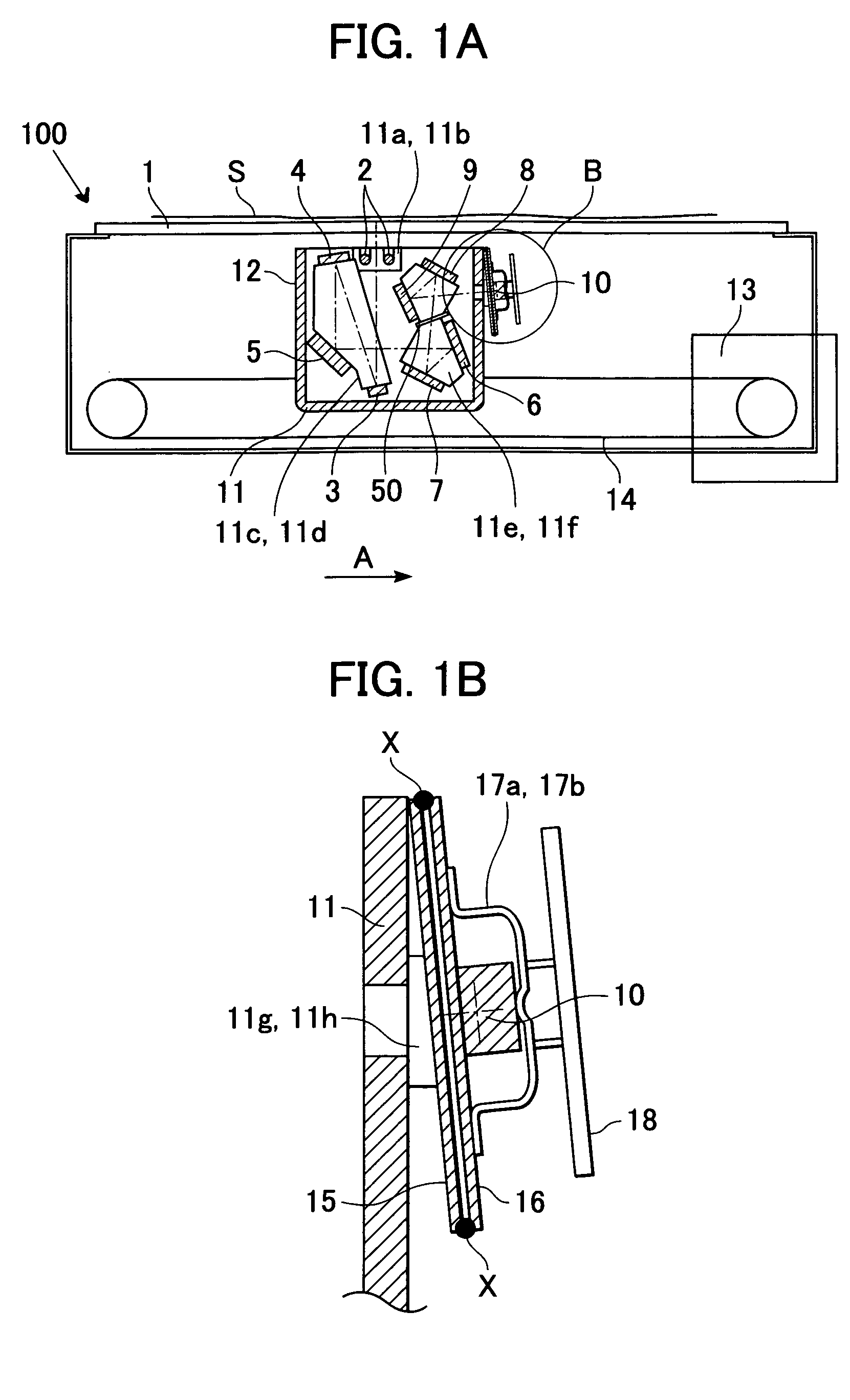 Image reader using off-axial optical system for imaging optical system