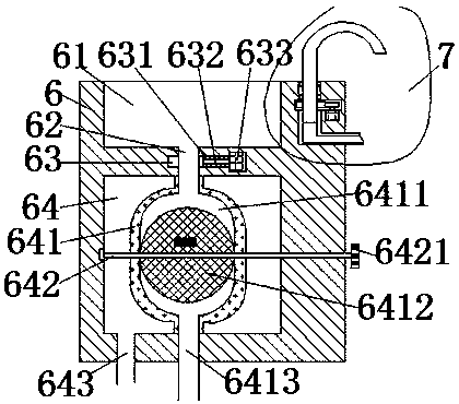 A device for enrichment, extraction and separation of associated rare and precious metal elements